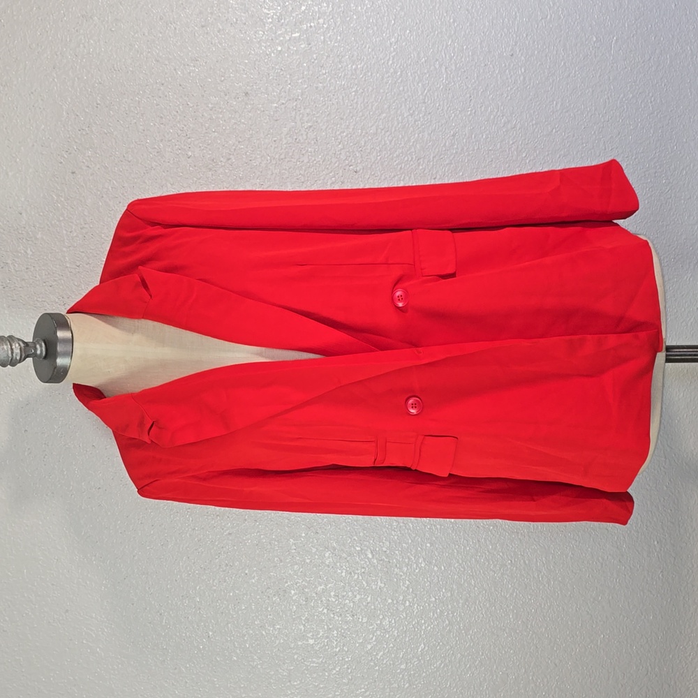 Jess Lea Red Womens Blazer